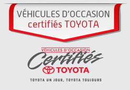 Véhicules d'occasion certifiés Toyota Vehicules d'occasion